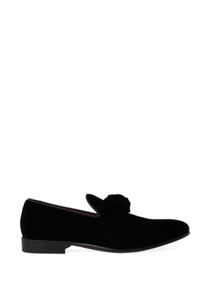 Dolce & Gabbana velvet loafers - Black
