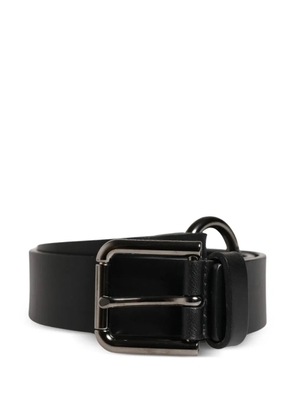Dolce & Gabbana ring-detail buckle-fastening belt - Black