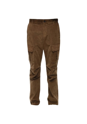 Diesel Argy ribbed-velour cargo pants - Brown