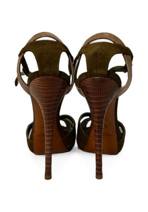 Ralph Lauren Vintage 2010s ankle-strap sandals - Green