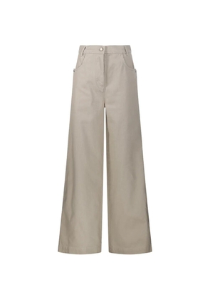 Max Mara wide-leg jeans - Neutrals