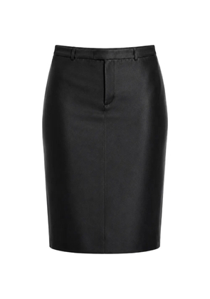 Gucci silk faille-finish skirt - Black