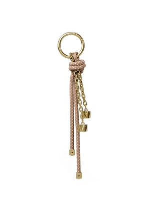 Michael Kors speckled knotted cord bag charm - Neutrals