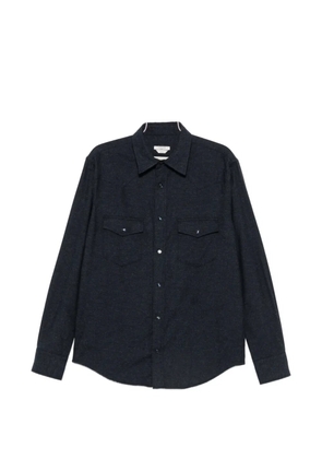Jacob Cohën Western flap-pocket shirt - Blue