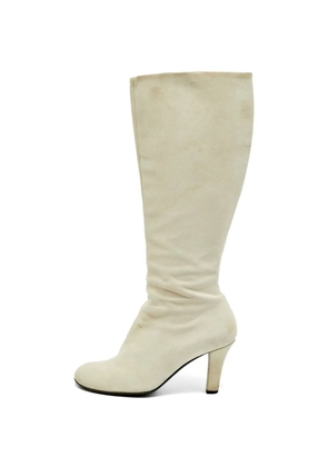 Gucci Pre-Owned suede knee-length boots - Neutrals