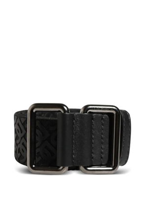 Dolce & Gabbana DG Logo metal-buckle belt - Black