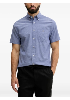 Gant button-down short-sleeve shirt - Blue