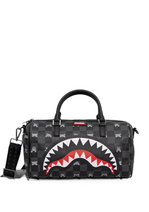 Sprayground check-pattern Shark holdall - Black