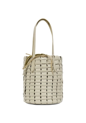 DRAGON DIFFUSION leather bucket bag - Neutrals