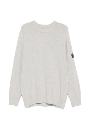 C.P. Company Lens-detail sweater - Neutrals