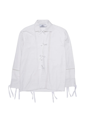 HODAKOVA Pillow Case lace-trim shirt - White
