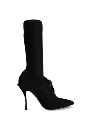 Dolce & Gabbana lace-up heeled boots - Black
