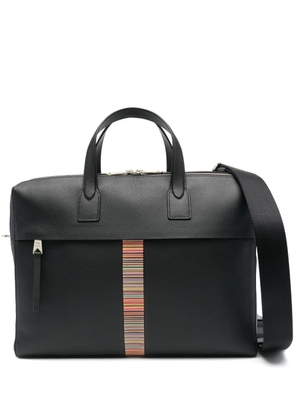 Paul Smith Signature Stripe briefcase - Black