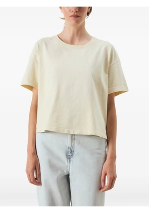 American Vintage Afoma crew-neck T-shirt - Yellow