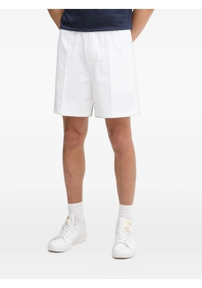Lacoste logo-patch shorts - White