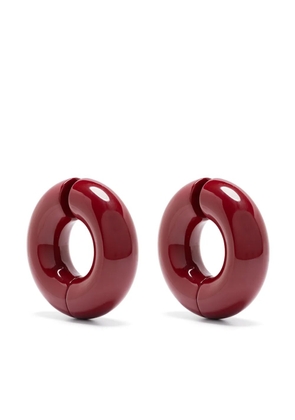 Uncommon Matters large Stratus Hoops earrings - Red