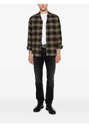 Jacob Cohën logo-patch slim-fit jeans - Black
