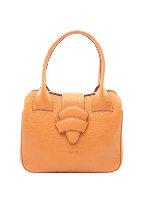 Loewe Pre-Owned 2000s Barcelona leather tote bag - Neutrals