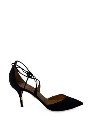 Aquazzura Matilde lace-up pumps - Black