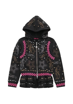 Chopova Lowena Janine stud-embellished hoodie - Black