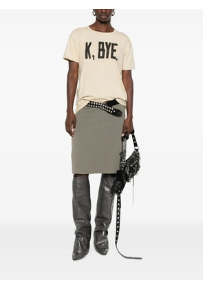 R13 K Bye Boy T-shirt - Neutrals