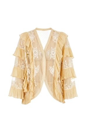 Aniye By ruffled jacket - Neutrals