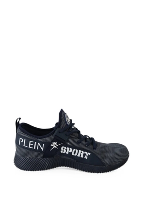 Plein Sport knit low-top sneakers - Blue