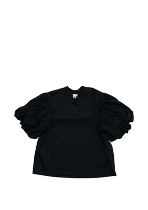 Noir Kei Ninomiya puff-sleeve T-shirt - Black