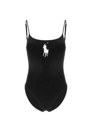 Polo Ralph Lauren logo-motif swimsuit - Black
