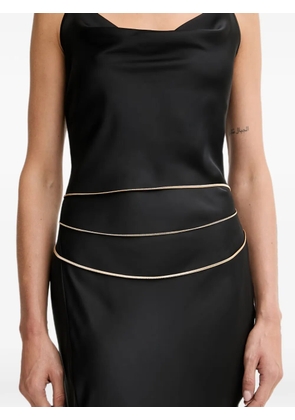 Patrizia Pepe layered-chain belt - Gold