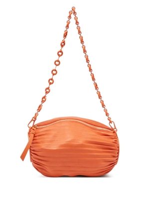Loewe Pre-Owned Bracelet pleated shoulder bag - Orange