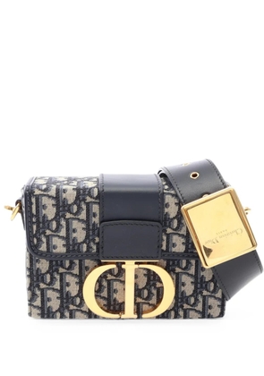 Christian Dior Pre-Owned 2010s 30 Montaigne Oblique crossbody bag - Blue