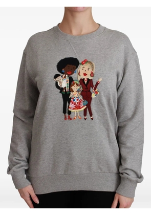 Dolce & Gabbana DG Family embroidered sweatshirt - Grey