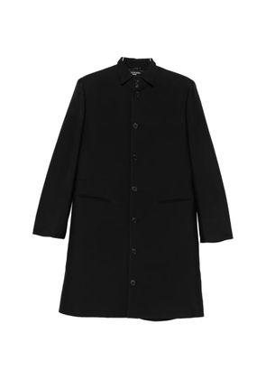 Enfants Riches Déprimés chain-detail single-breasted coat - Black