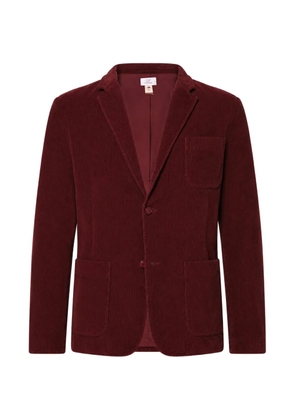 Gianfranco Ferré corduroy notch-lapel blazer - Red