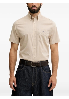 Gant short-sleeve button-down shirt - Neutrals