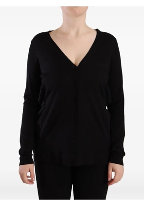 Dolce & Gabbana V-neck long-sleeve cardigan - Black