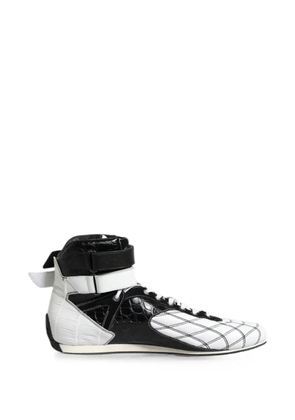 Dolce & Gabbana quilted touch-strap sneakers - White