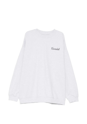 Cavendish logo-embroidered sweatshirt - Grey