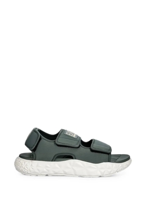 Ea7 Emporio Armani touch-strap sandals - Green