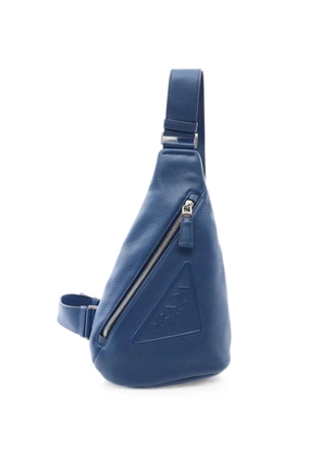 Prada Pre-Owned 2010s Vitello Daino cross body bag - Blue