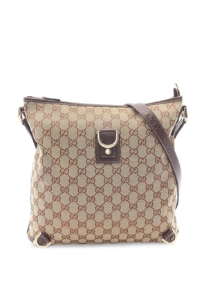 Gucci Pre-Owned 2000s Abby GG canvas shoulder bag - Neutrals