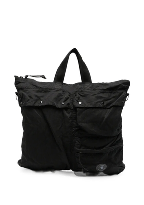 C.P. Company Lens-detail multi-pocket tote bag - Black