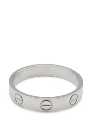 Cartier 2010s mini Love ring - Silver
