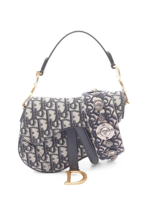 Christian Dior Pre-Owned 2010s Saddle bag - Blue