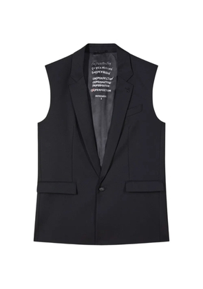 Patrizia Pepe tailored single-breasted gilet - Black