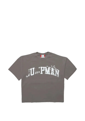 Nike Jordan logo-print T-shirt - Grey