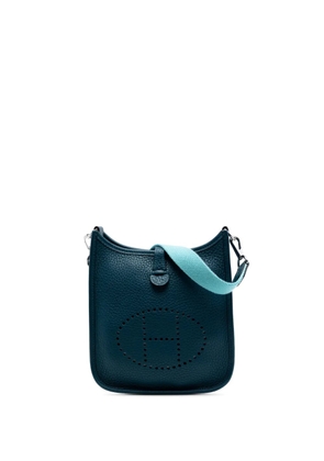 Hermès Pre-Owned 2015 Clemence Evelyne 16 Amazone crossbody bag - Blue