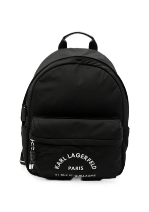 Karl Lagerfeld Rue St-Guillaume backpack - Black