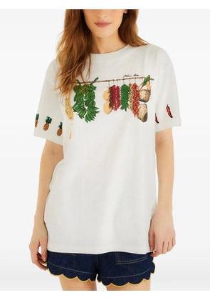 FARM Rio graphic-print T-shirt - White